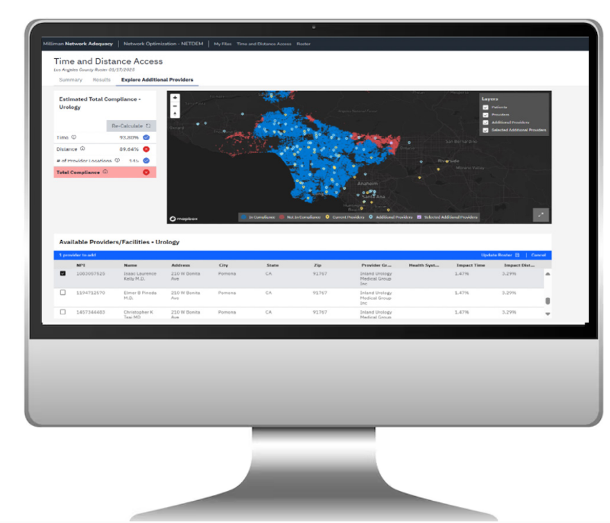 Milliman Network Optimizer
